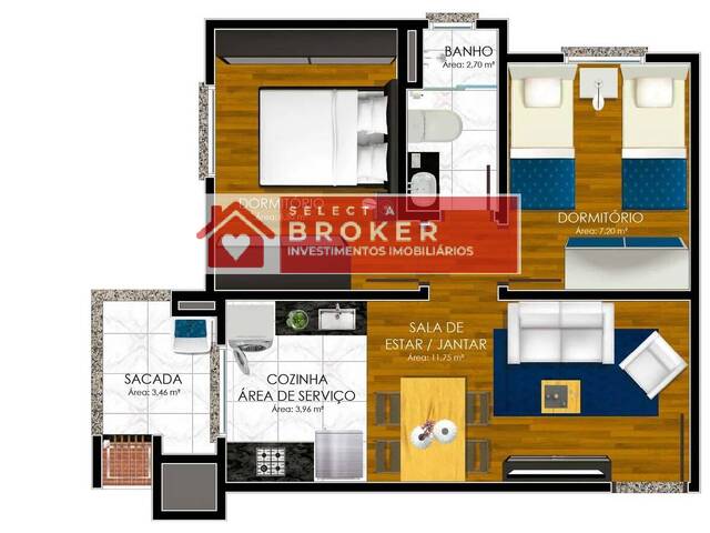 #IDA - Apartamento para Venda em Caxias do Sul - RS